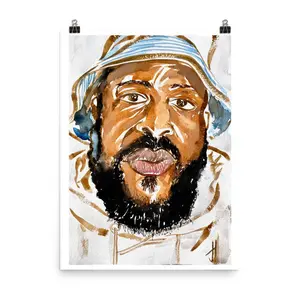Selema Masekela, Art Print