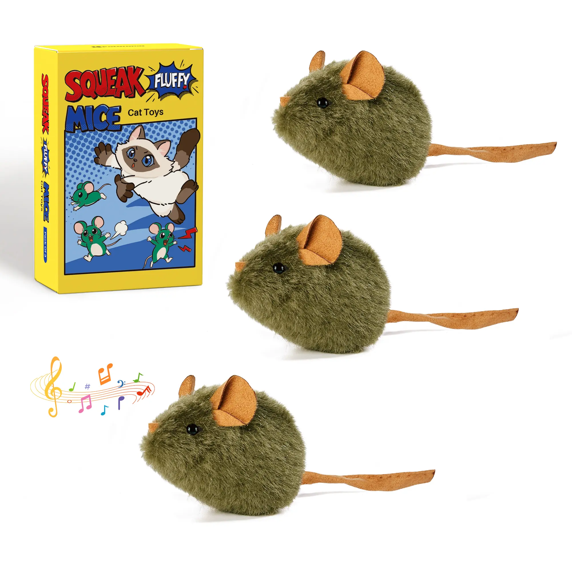 squeaky mouse cat toy - TikTok Shop