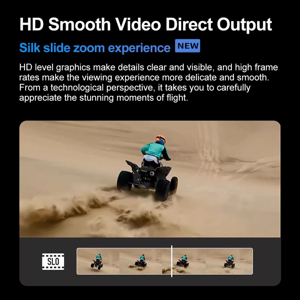 HD Mini RC Drone with Dual Cameras, Optical Flow Positioning, 360° Stunt Rolls, One-Key Takeoff and Landing, Ideal for Beginners, Indoor/Outdoor Flight, Includes 2 Batteries, Stable and Easy to Control obstacle avoidance