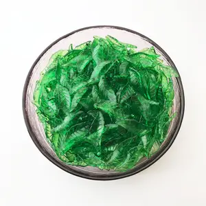 Transparent Green Leaf Beads for DIY Handmade Accessories Forest Style Fresh Wind Natural Versatile Decoration Ideal for Crafts Jewelry Making & Home Decor