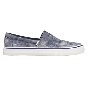 TOMS Mens Alpargata Fenix Slip On Sneakers Shoes Casual - Blue TOMS Mens Alpargata Fenix Slip On Sneakers Shoes Casual - Blue