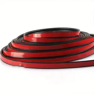16.4ft Self-Adhesive B-Shaped Automotive Rubber Seal Strip - Reduce Noise & Improve Car Door Seal Trim