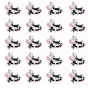 20 Foil Cow Balloons - Black and White Design, Ideal for Gifts and Decor, Perfect for Any Occasion