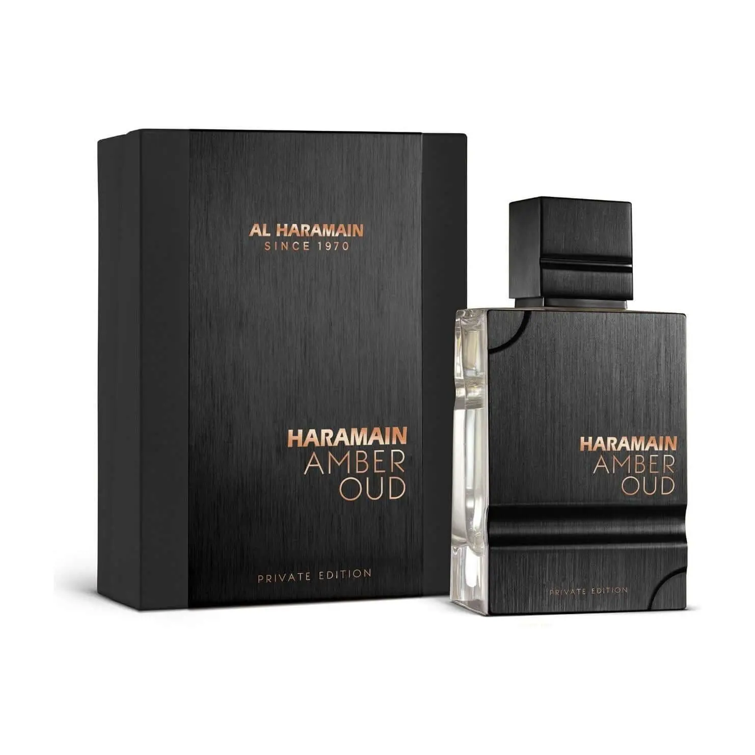 Al-Haramain Amber Oud Private Edition Unisex EDP Spray - 2.0 fl oz, 2023 Launched Amber Woody Perfume with Amberwood & Cedarwood Aroma, Modern Unisex Scent in New Box, Spray Bottle, Launched In 2023