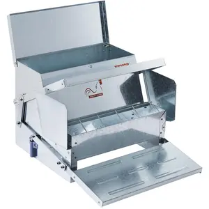 【DealsForYouDays】VEVOR Automatic Chicken Feeder,  , 25 lbs Capacity Feeds 10 Chickens up to 11 Days, Galvanized Steel Poultry Feeder