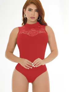 4955 Bodysuits tummy control compression Body's con faja de mediana compresion Pantyblusa Shapewear Womenswear