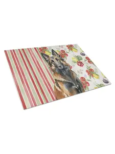 Carolines Treasures WDK8111LCB Printed Rectangle Kitchen Chopping Board, 11.25x15.25 in. Belgian Tervuren Vegetables Design (11-inch chopping boards compatible)