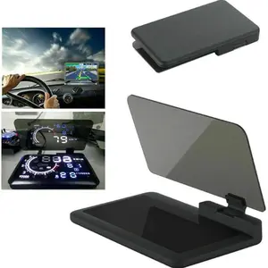 Car Head-Up Display Reflective Film, High-Definition Anti-Double Image Reflection Version, Mobile Phone Navigation Projection Film, GPS Navigation Car Mount Bracket, Clear at Night Anti-Double Image