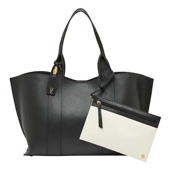 Vince Camuto Ellah Leather Tote Bag with Wristlet