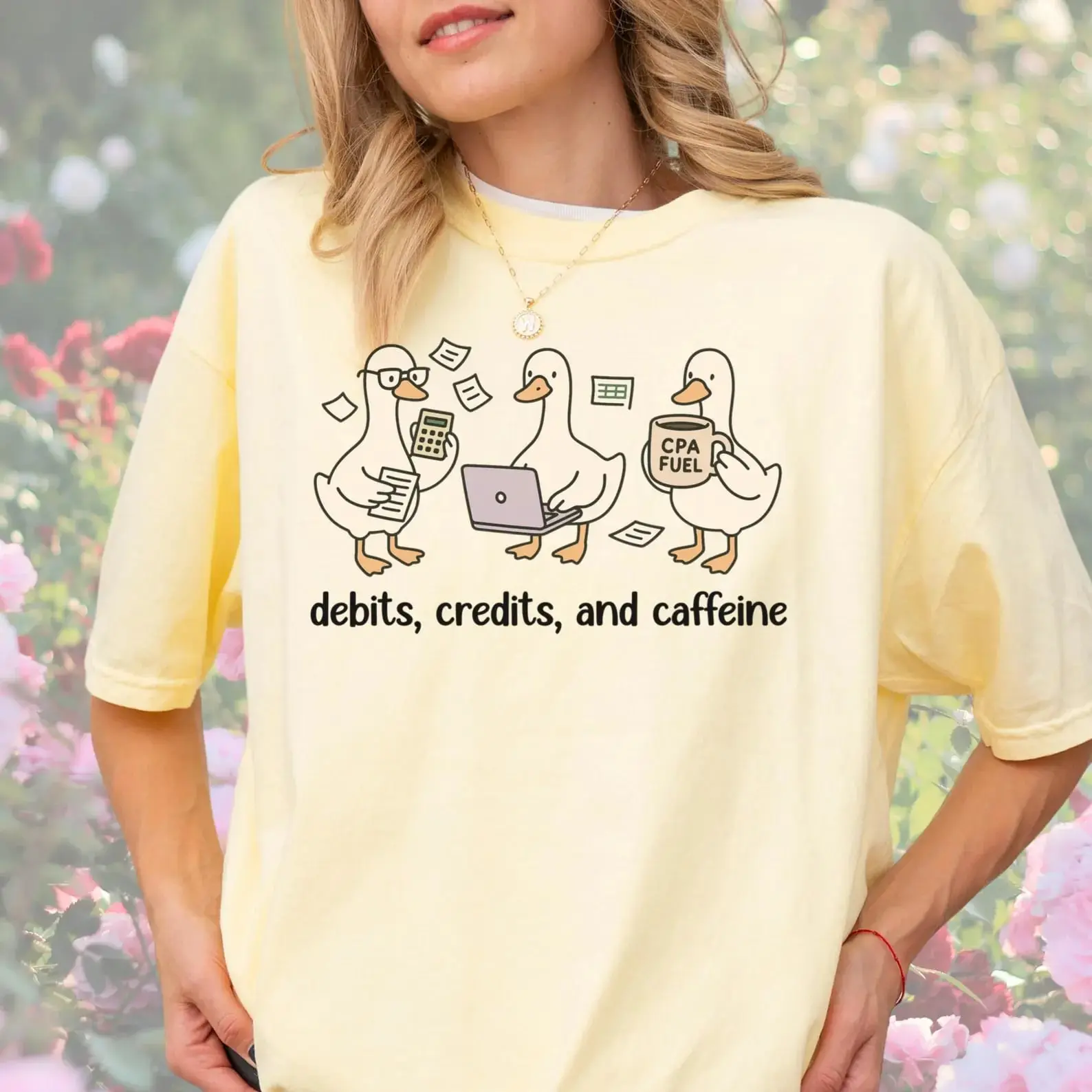CPA Bookkeeper Comfort Colors Tee