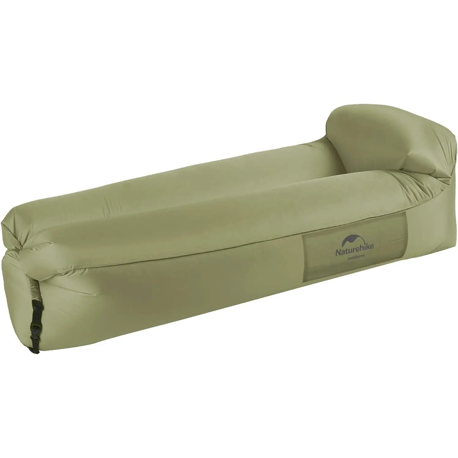 Naturehike Inflatable Recliner Chair, Waterproof Inflatable Sofa with Portable Backpack, Inflatable Bed for Travel, Camping, Pool (Green)