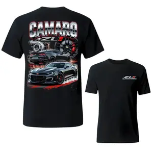 Camaro ZL1 Turbo American Muscle Racing Sport T-shirt, ZL1 Performance Car Tee, Seasons Outfit Streetwear For Men and Women