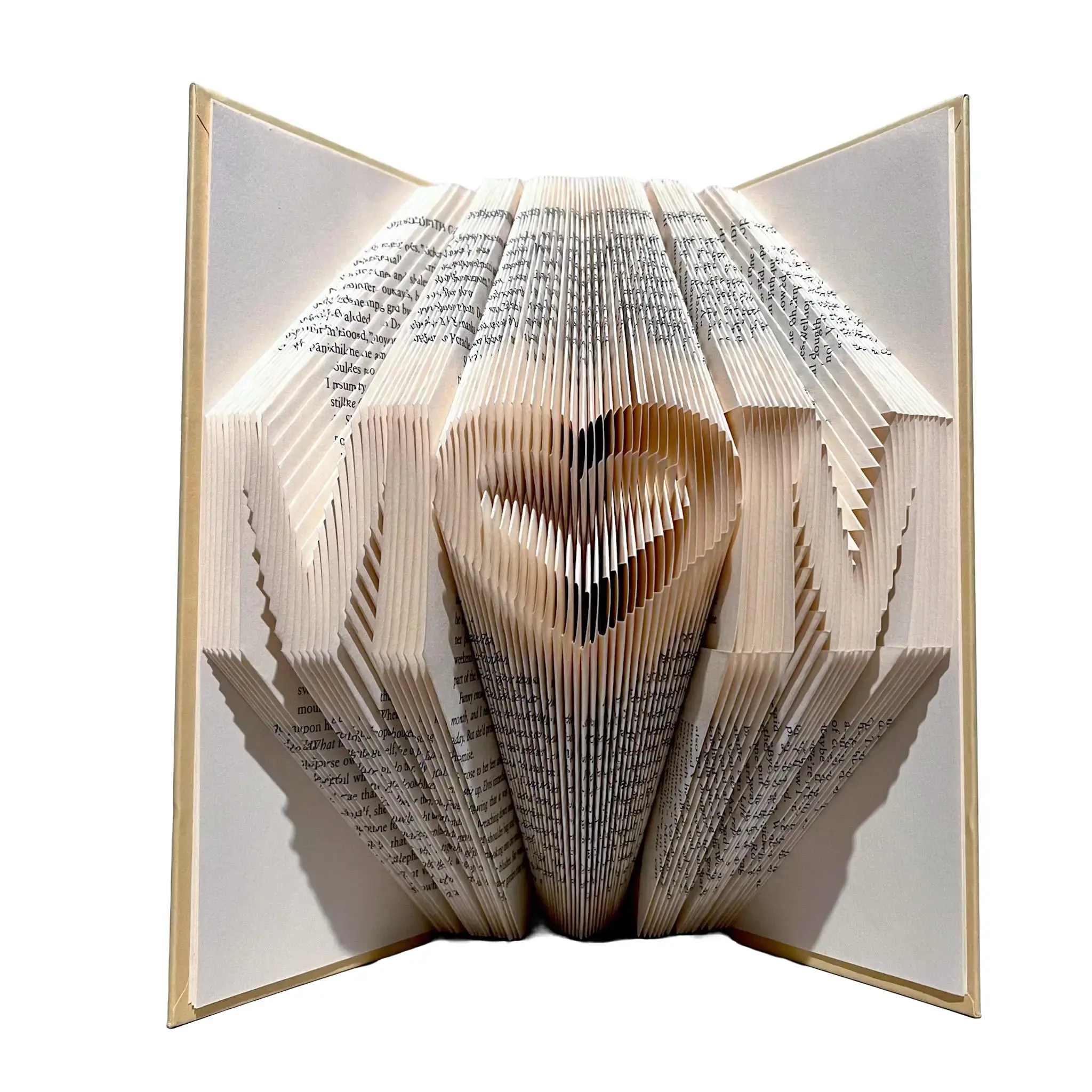 Ready-to-Fold DIY Book - I HEART Mom Design, Amazing Handcrafted Mother's Day Gift from YOU