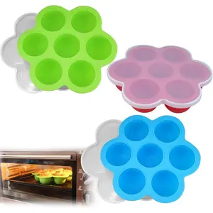 3 Pack  Egg Bite Mold for Air Fryer  Molds - Alternative to Sous Vide Egg Bite Maker for Cooking Air Fryer Accessories