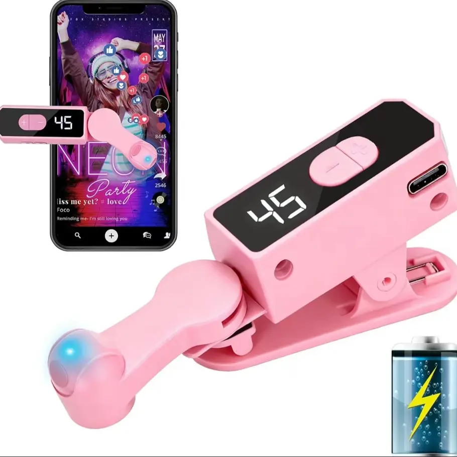 2026 New Rechargeable Automatic Clicker - AutoClicker Speed Tool - Fast Screen Tap Simulator for Smartphones and Controllers, Smart Trigger for Shopping, Rewards, Perfect Festival gift, Gaming accessories