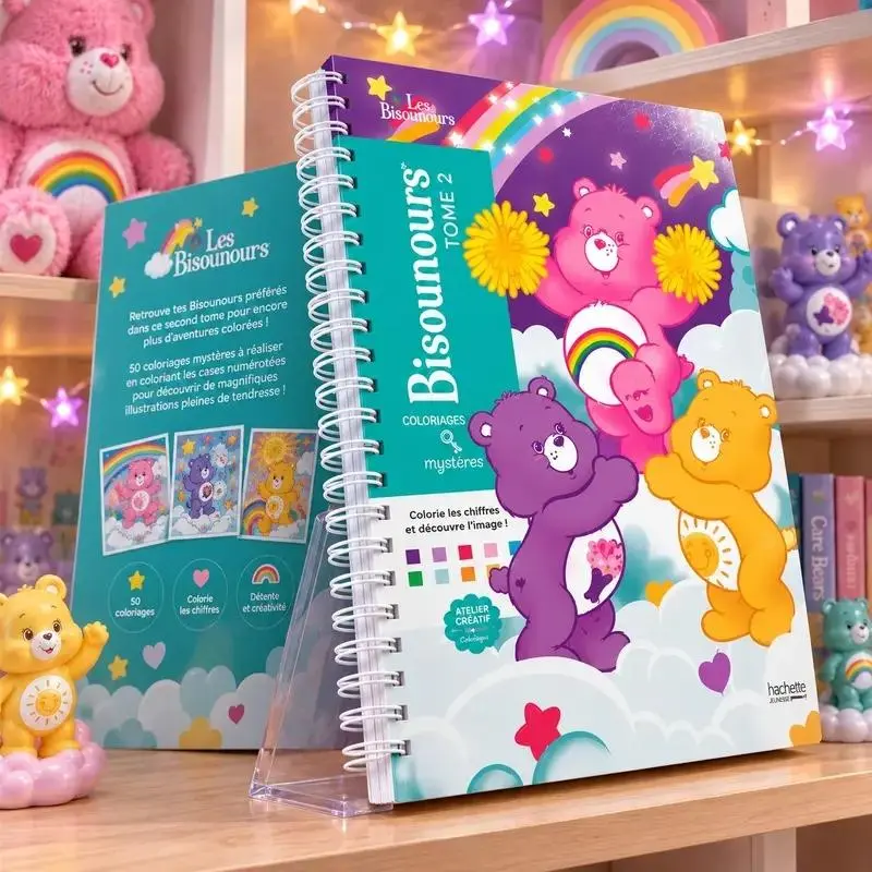 Care Bears Coloring Book Vol. 2 | Color by Number | Printable Coloring Book for Kids & Adults