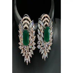 Chic Contrast: Stone Stud in Black & Gold Polish | JCS Fashions