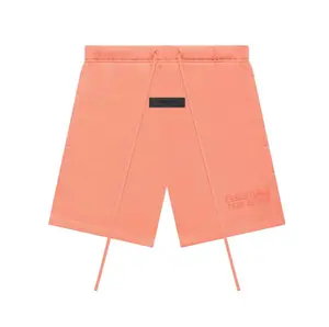 Fear of God Essentials Shorts Coral Authentic Brand New Fashion Streetwear Hypebeast Limited Gift