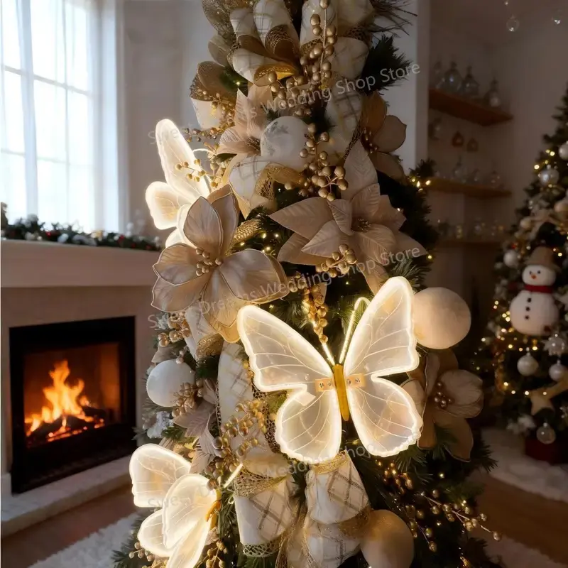 LED Butterflies (Automatic Opening-Closing, Realistic Light-Up Wings)| Perfect Decor for Weddings, Parties, Christmas