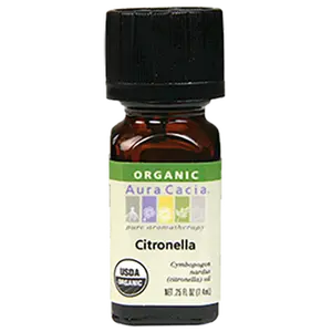 Citronella Organic Essential Oil .25 oz