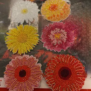 Flower themed wall decor