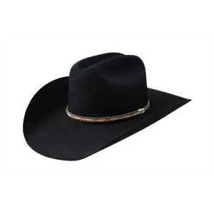 Resistol Men's George Strait Saddlebrook Black Felt Hat RFSDBK-724207