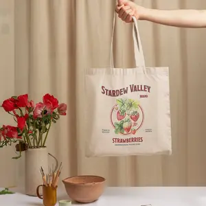 Stardew Valley Strawberry Tote Bag