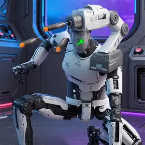 Foam Blaster with Wearable Shoulder Mount – Smart Tracking Mechanical Arm, Dual Control