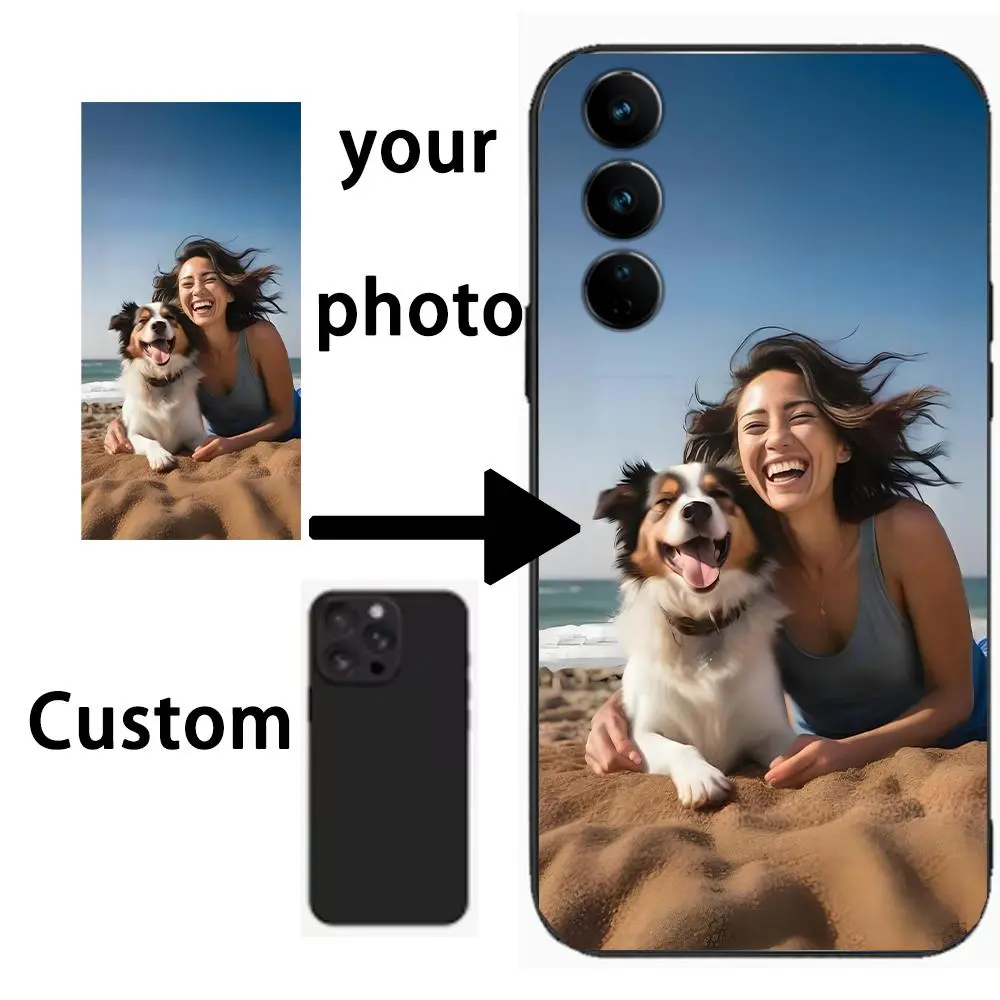 Custom Po Case For Xiaomi Redmi 15 Note 14 13 12 10 12S 13C 12C Note13 Note15 Note14 Pro Plus 5G 4G Silicone Cover