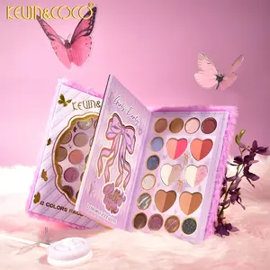 KEVIN & COCO - Fuzzy 42 Colors Face & Eyes Makeup Palette