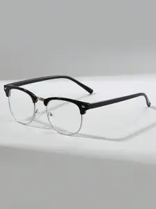 Elegant Metal Cat Eye Glasses Frame for Women & Men, Lightweight Durable Design, High Quality Eyeglasses, All-Season Wearable Fashion Eyewear Accessory