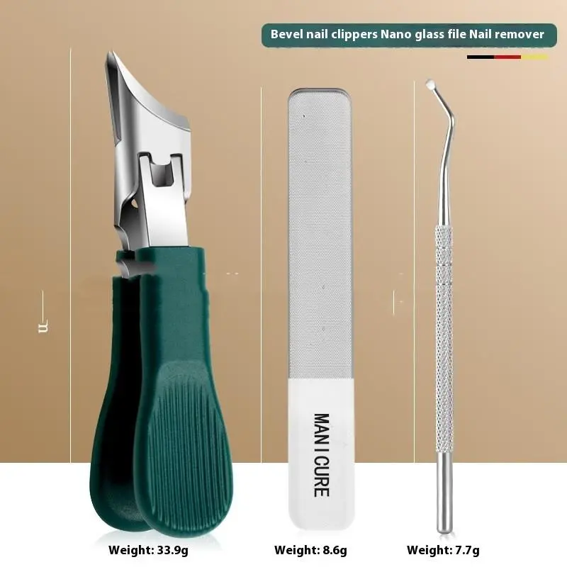 Nail Groove Cutting Special Tool for Home Nail Care, Home Supplies Essential Plastic Stainless Steel