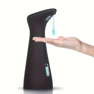 Curved Automatic Soap Dispenser, Touchless Infrared Sensor, Waterproof Hands-Free Soap Pump, 280ML, Bathroom & Kitchen Use