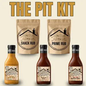 Pit Kit  – Sauce Shack - 5-Piece BBQ Sauce & Rub Bundle