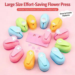 Creative Large Embossing Tool, Effort-Saving Embossing Machine, DIY Craft Materials, Kindergarten Art Education Toy, Stickers Kit