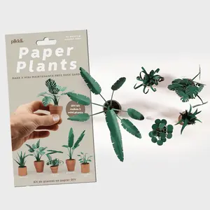 Paper Plants Kit DIY Paper Craft Activity