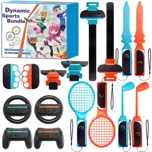 16 in 1  2  Accessories Bundle for Joy-Con Controller, Family Accessories Kit Compatible with  2   for  & Adults