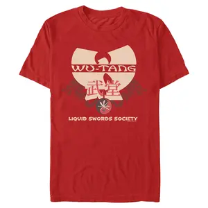 Men's Wu-Tang Clan Liquid Swords Society Logo T-Shirt