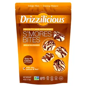 Drizzilicious S'mores Mini Rice Cakes 4 oz