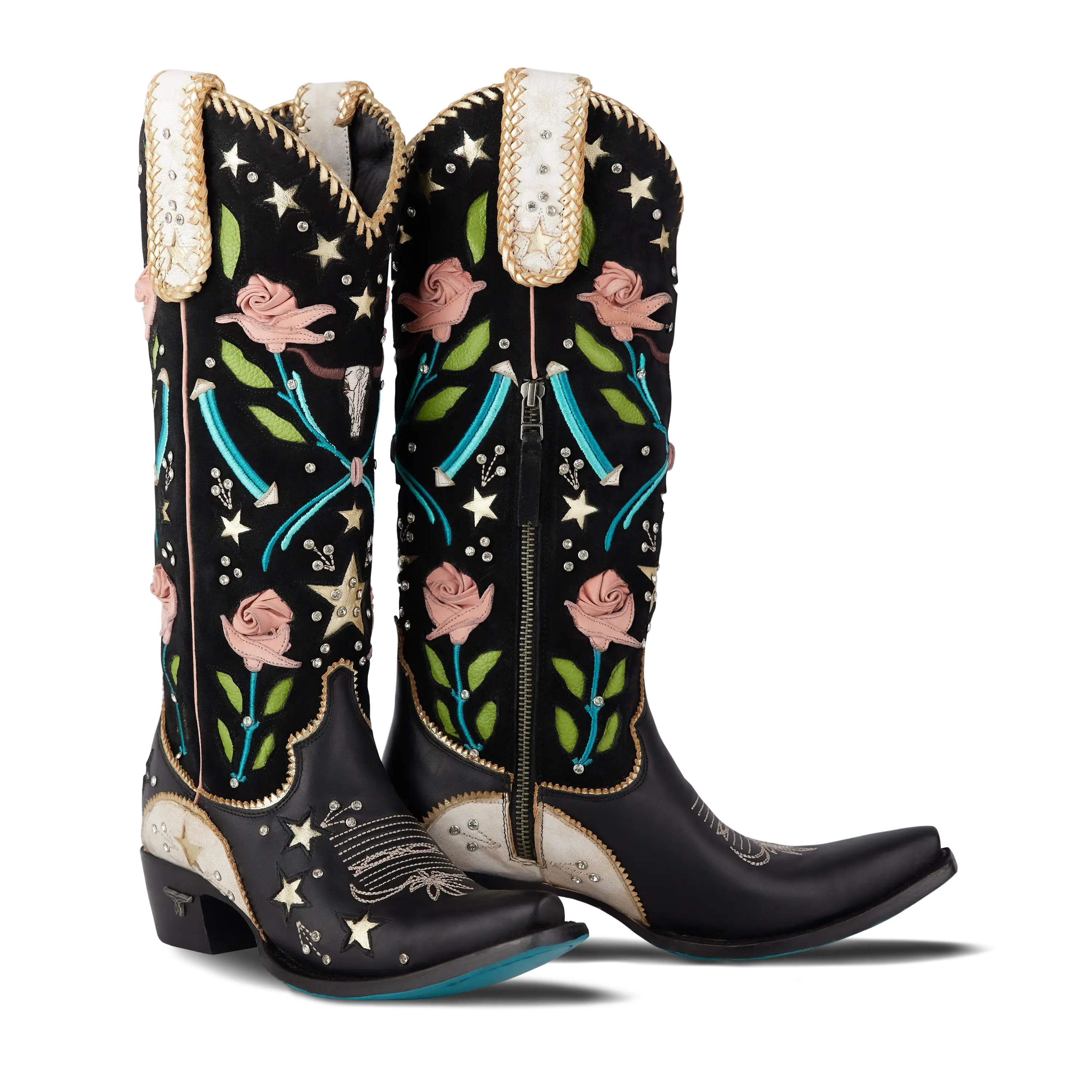 Stars Align Boot - Jet Black & Ceramic Crackle