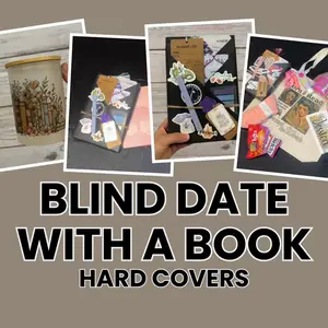 Blind Date With a Book Hardcovers - Elegant Design, High-Quality Binding, Ideal for Collectors and Book Lovers Mystery Book Box