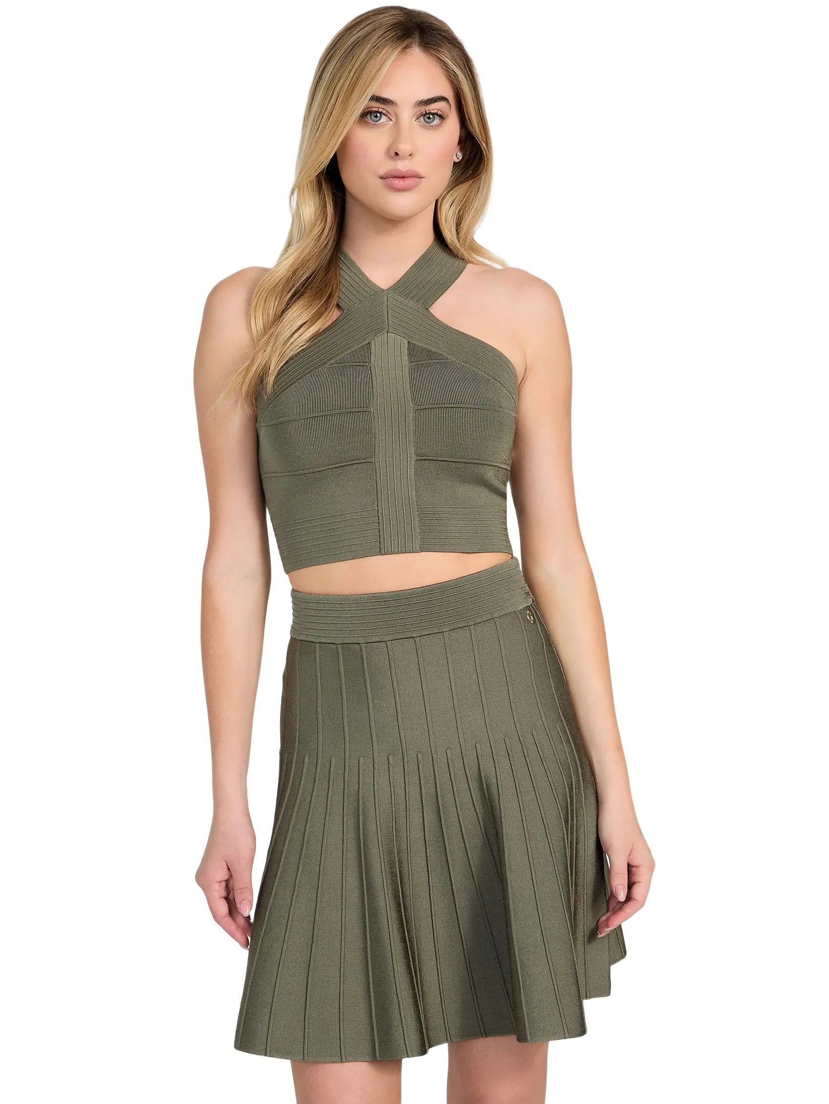 GUESS Female Staci Halter Sweater Top