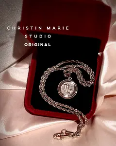 Rose Gold Zodiac Necklace (Unisex)