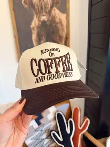 Coffe Embroidered Baseball Cap