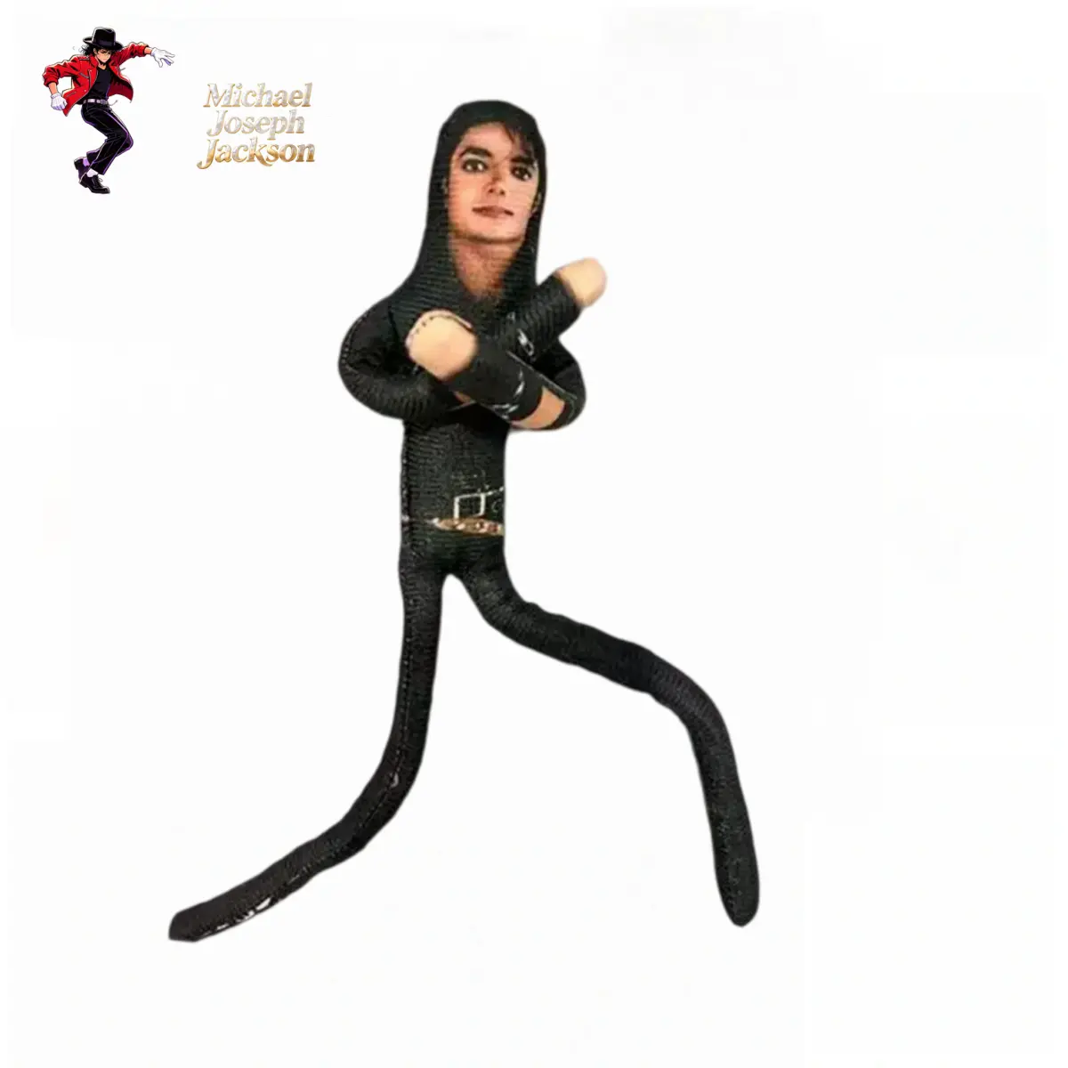 Viral TikTok Find! Fully Articulated Jointed Michael Jackson Plush Doll - Poseable MJ Celebrity Figure Toy Perfect for Collectors, King of Pop Fan Decor Displays & Cool Gifts for All Music Lovers & MJ Enthusiasts
