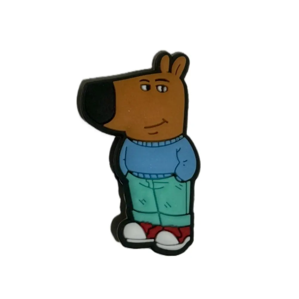 Chill Guy Charm - Shoe Jibbitz - My New Character Charm Chill Guy Charm - Shoe Jibbitz - My New Character Charm
