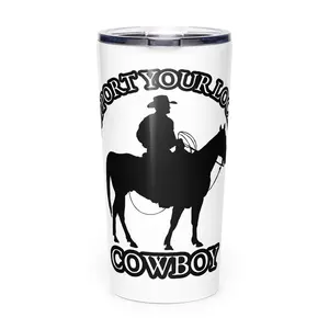 SYL Cowboy - Tapered stainless steel tumbler