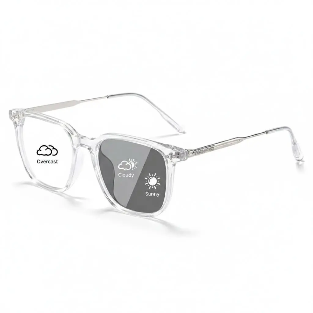Silver Transparent Photochromic
