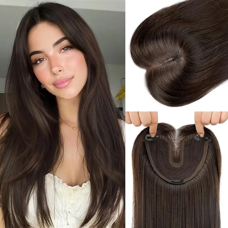 synthetic hair topper - TikTok Shop display picture 1