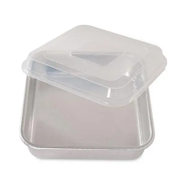 Nordic Ware 9" x 9" Square Cake Pan with Lid